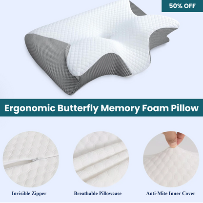 SpineAlign™ Butterfly Pillow