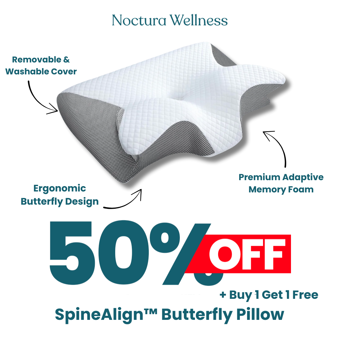 SpineAlign™ Butterfly Pillow