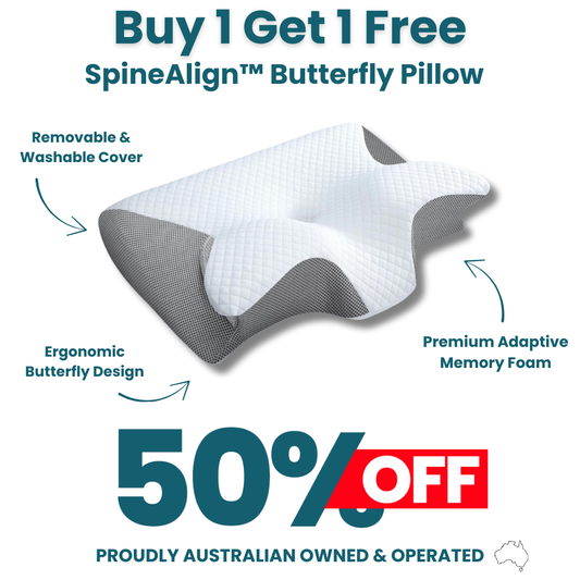 SpineAlign™ Butterfly Pillow