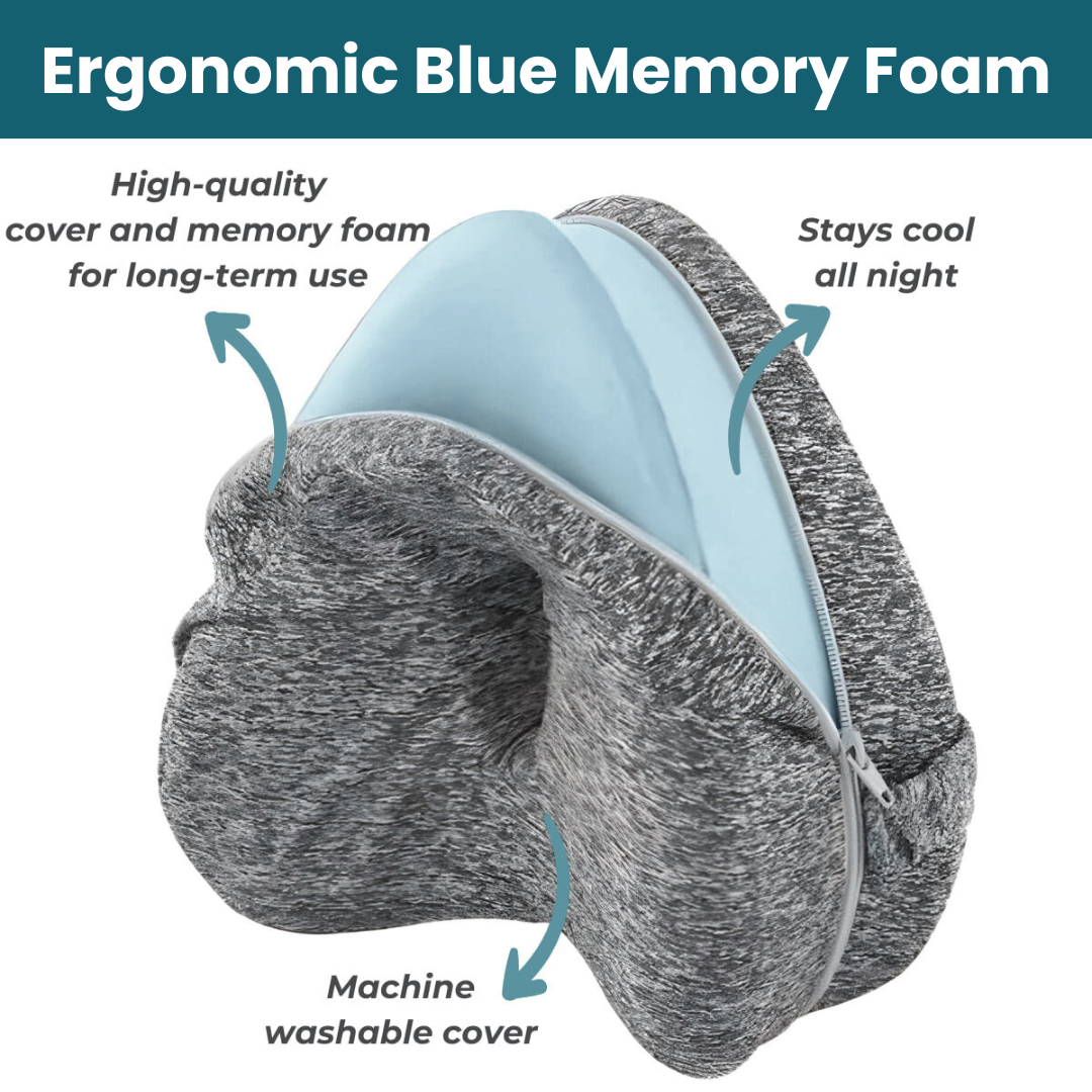 SleepWell™  Ergonomic Knee Pillow